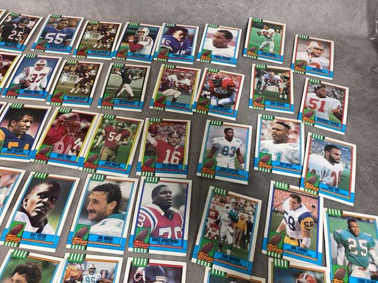 1990 Topps Assorted Football Cards