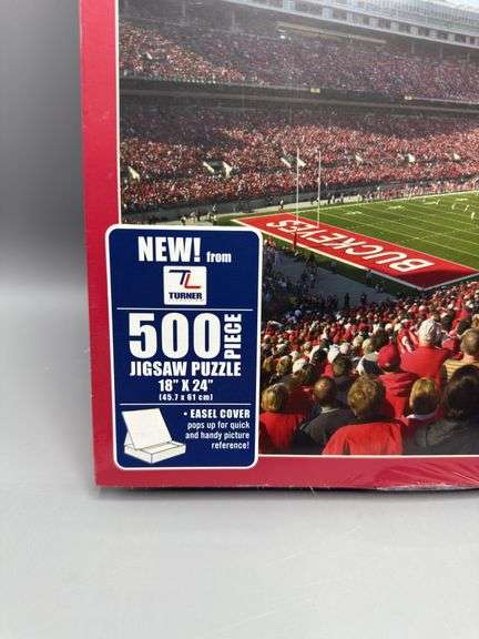 BRAND NEW OSU BUCKEYE STADIUM 500 PC JIGSAW PUZZLE *SEALED*