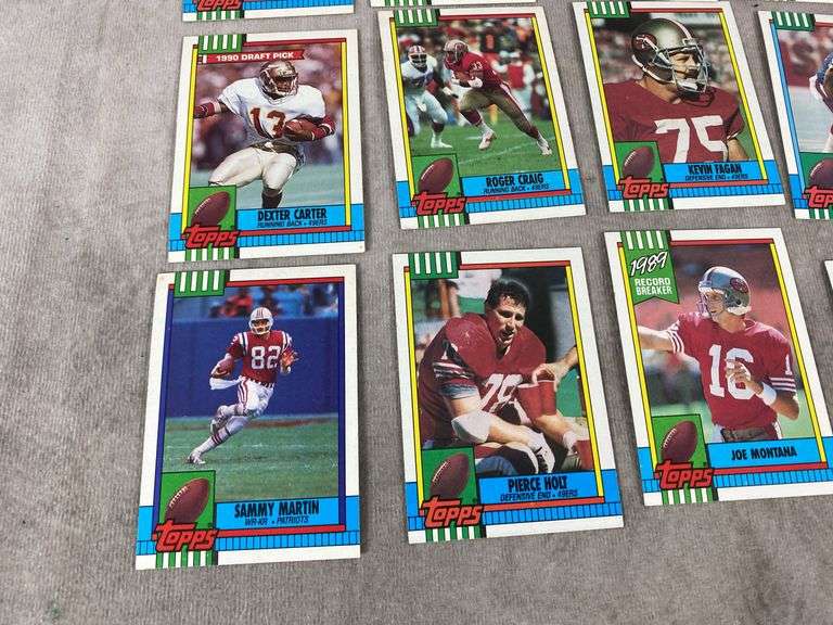 1990 Topps Football Cards