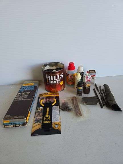 Gun cleaning kit & misc
