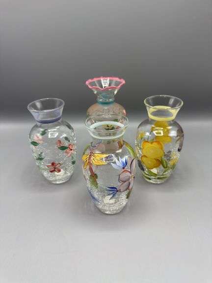 FIFTH AVE CRYSTAL CO. VASES
