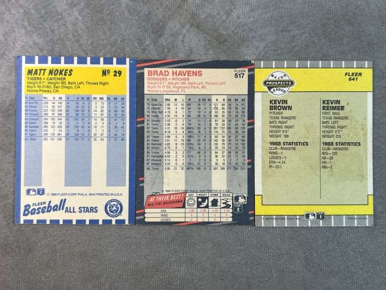 Fleer Baseball Cards