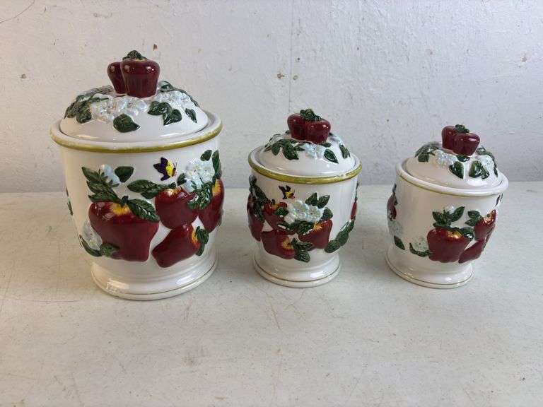 Apple Canister Set