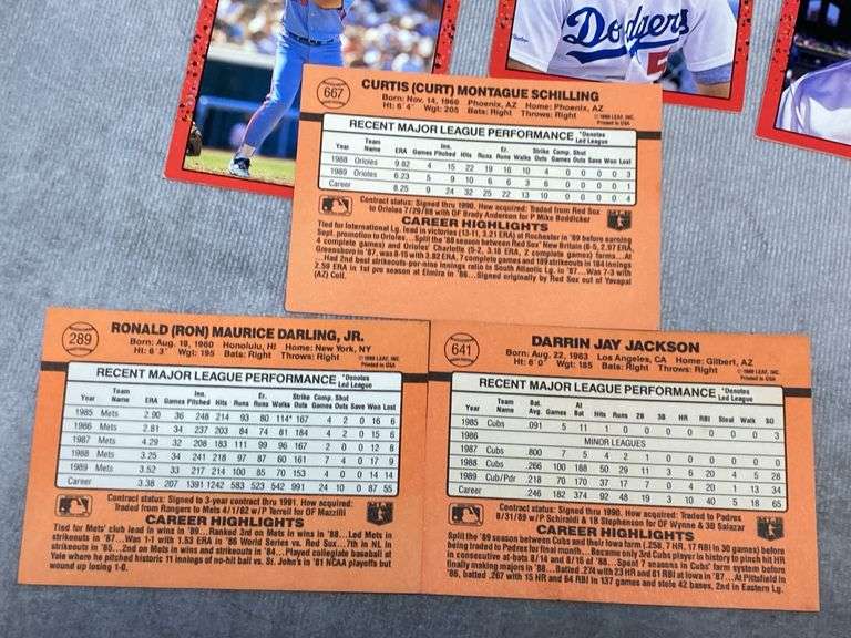 1990 Donruss Baseball Cards