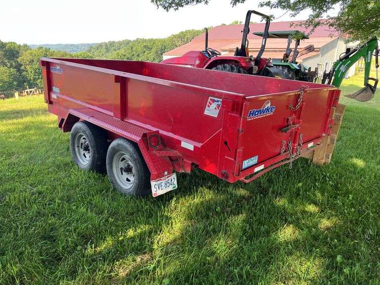 Hawke 18’ Dump Trailer