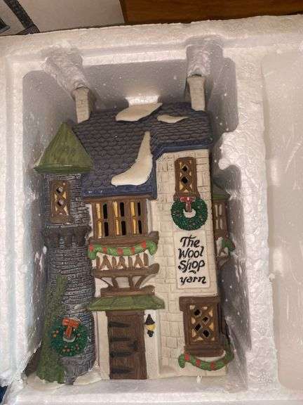 Heritage Village Collection “The Woolshop” and “Fezziwig Warehouse”