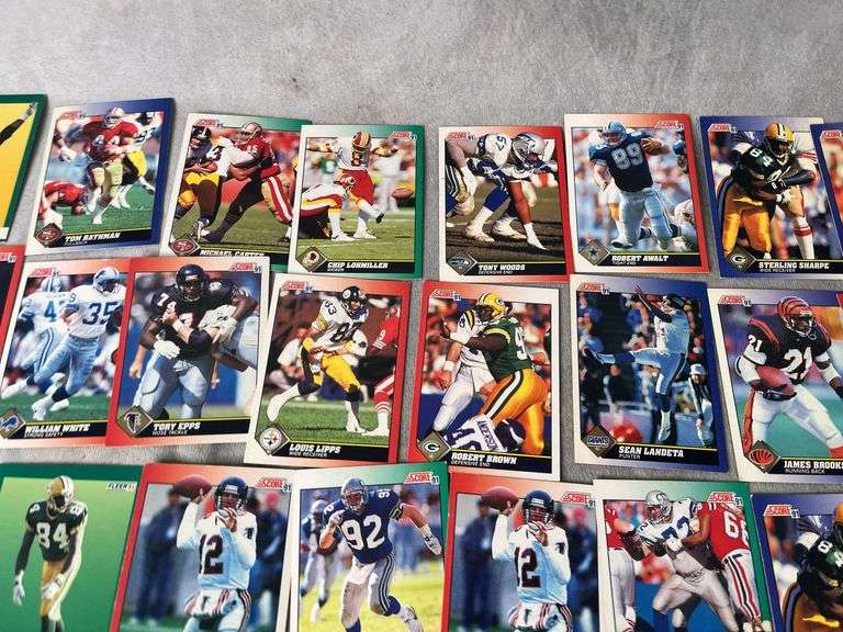 1991 SCORE & Fleer Football Cards