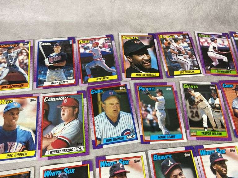 1990 Topps Baseball Cards