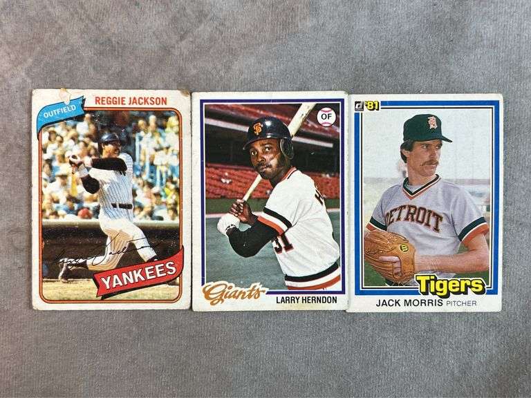 Baseball Cards, Mostly Early 80s