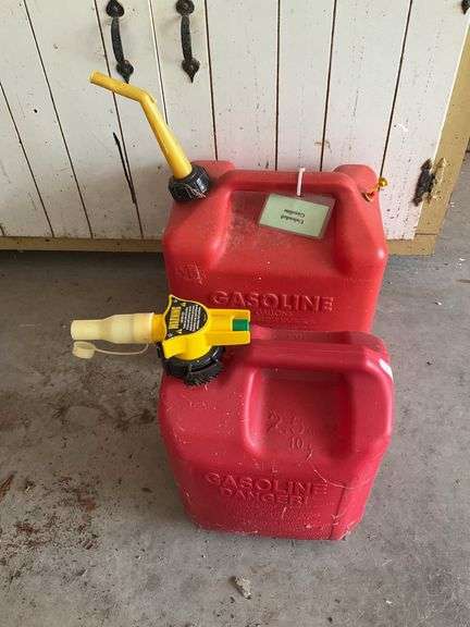 2 Gas Cans