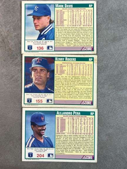 1991 SCORE Baseball Cards
