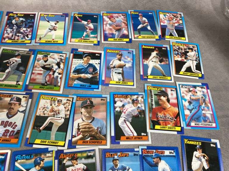 1990 Topps Baseball Cards
