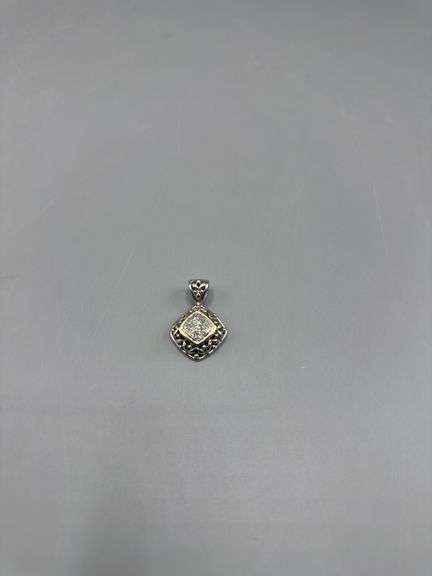 RENAISSANCE MADE IWTH SWAROVSKI ZIRCONIA EARRINGS, NECKLACE, PENDANT