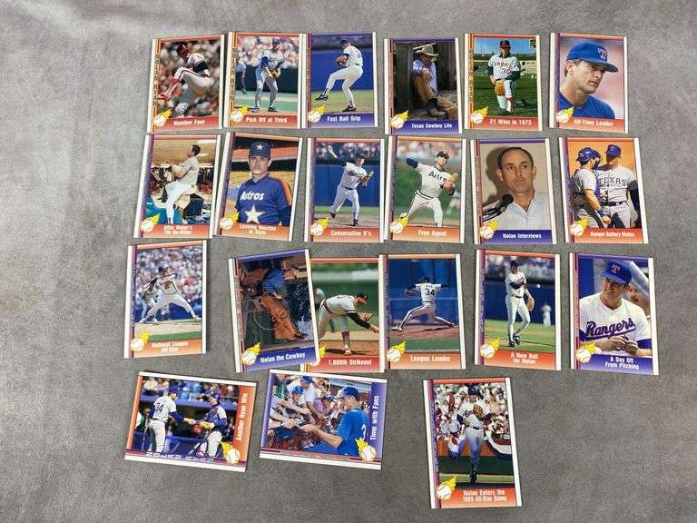 (21) 1991 Nolan Ryan Baseball Cards