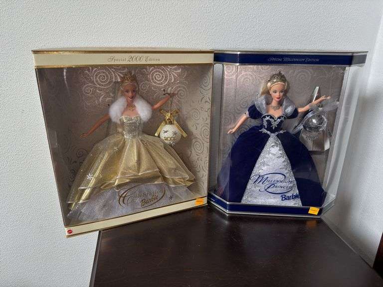 Special 2000 Edition Barbie and Special Millennium Edition Barbie