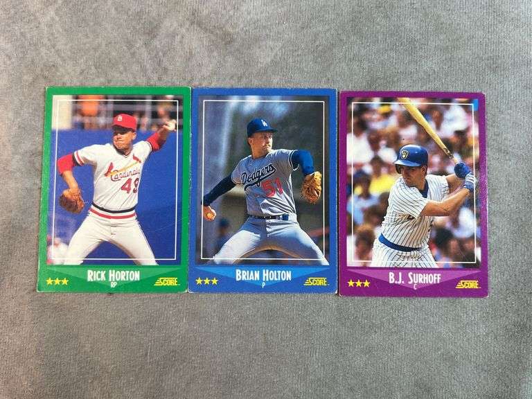 1988 SCORE Baseball Cards