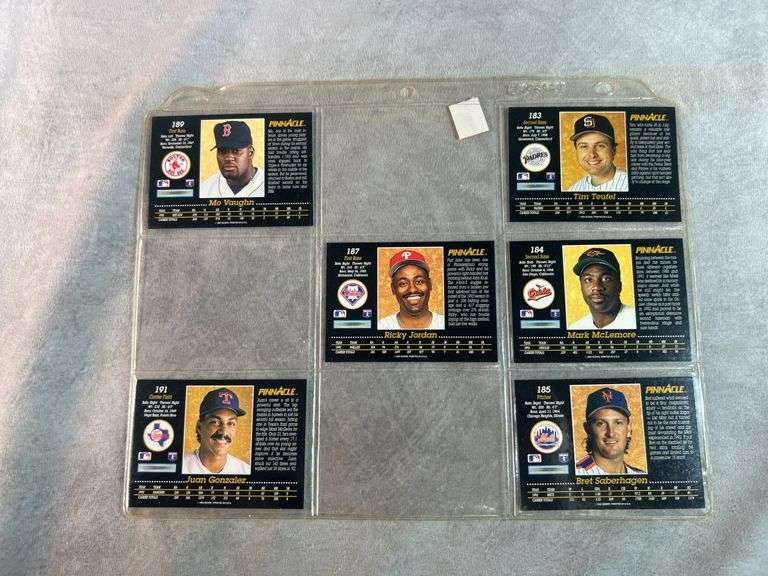 Pinnacle Baseball Cards