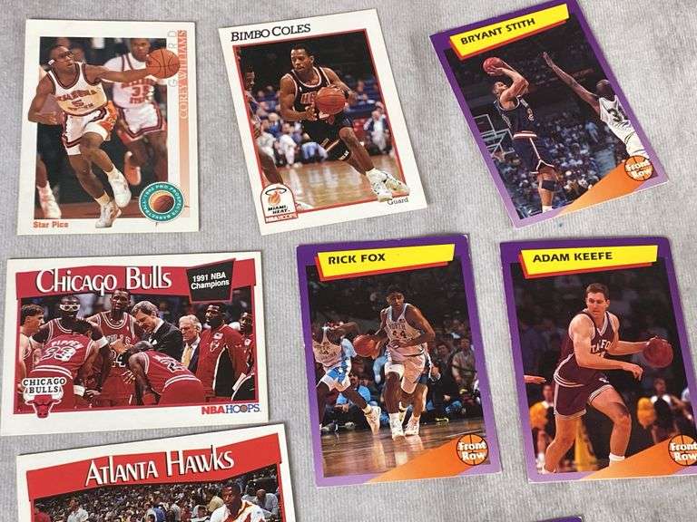 1991 NBA Properties & 1992 Front Row Basketball Cards