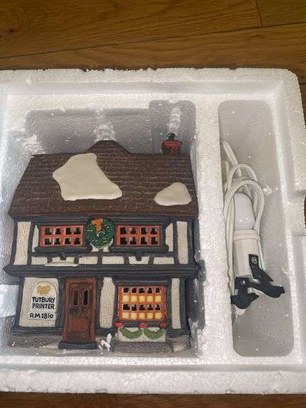 Department 56 “Tutberry Printer” and “The Dockhouse”