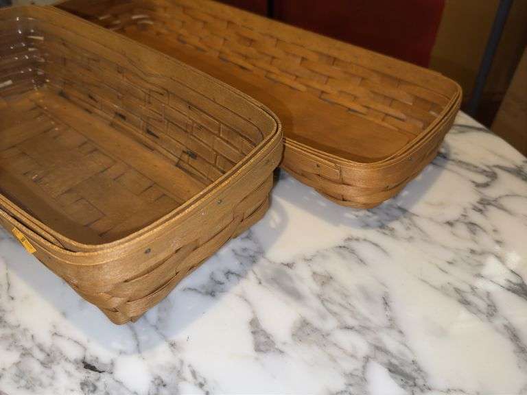 (2) Longaberger Baskets