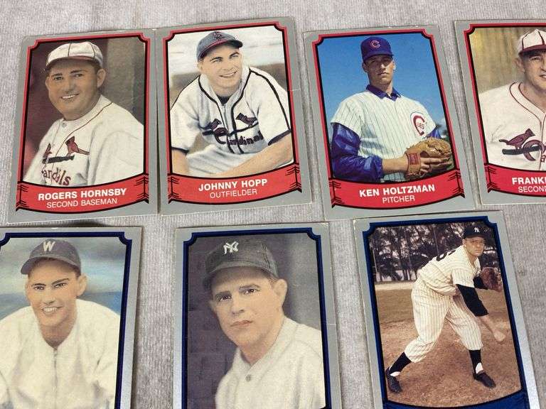 (18) Baseball Legends Baseball Cards