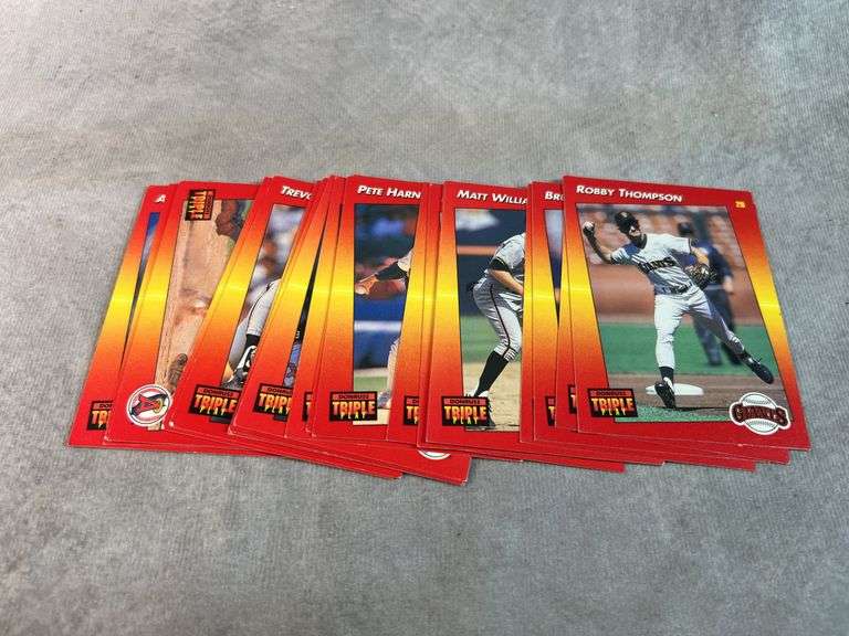 1992 Donruss Triple Play Baseball Cards