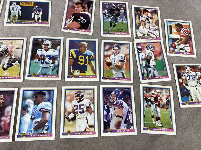 1991 Bowman Football Cards