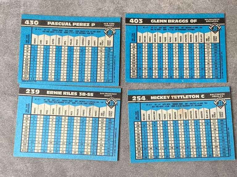 1990 Bowman Baseball Cards