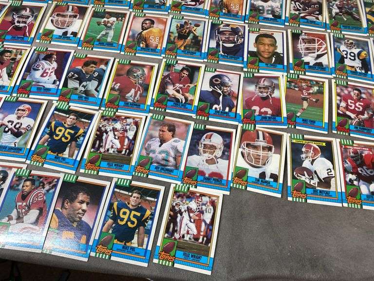 1990 Topps Assorted Football Cards