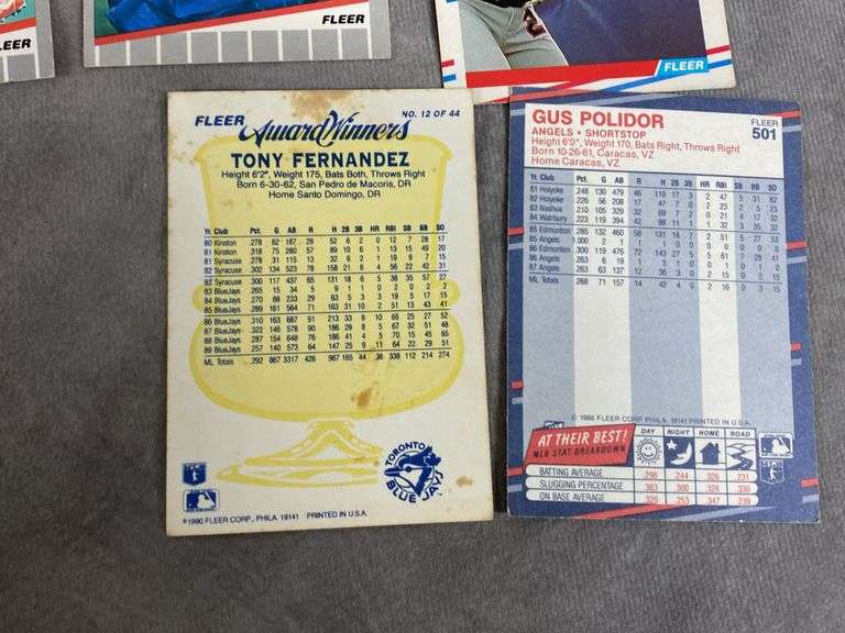 Fleer Baseball Cards