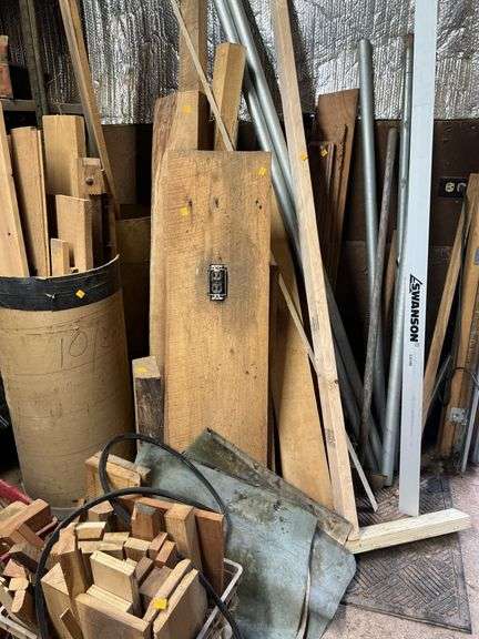 Misc. Lot of Lumber and Pipe