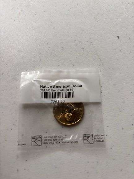 Native American Dollar 2013-D Uncirculated