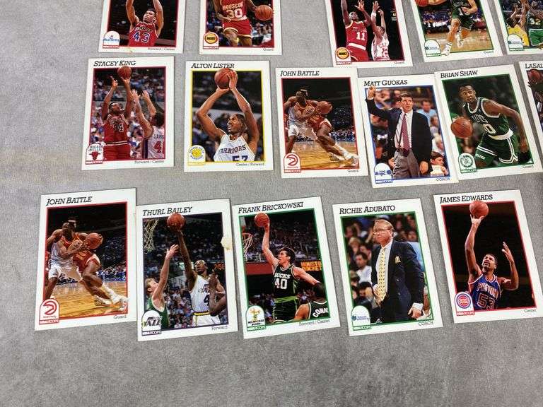 1991 NBA Hoops Basketball Cards
