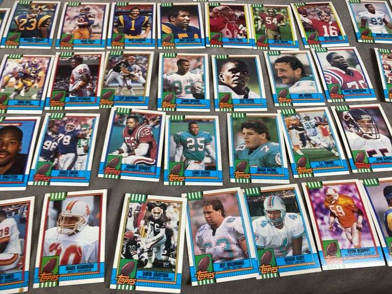 1990 Topps Assorted Football Cards