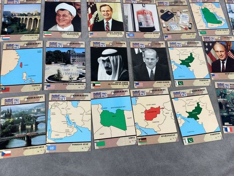 1991 Desert Storm Cards