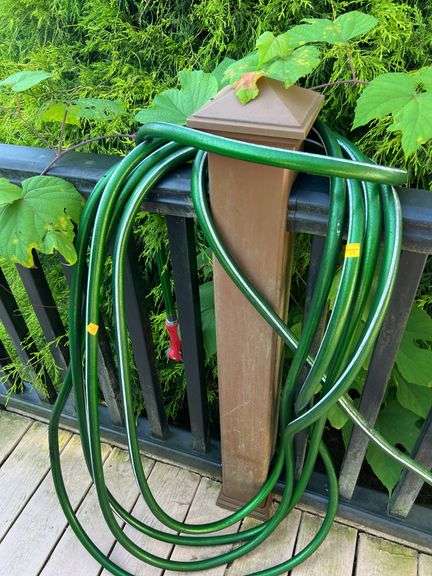 Water Hose and Sprayer