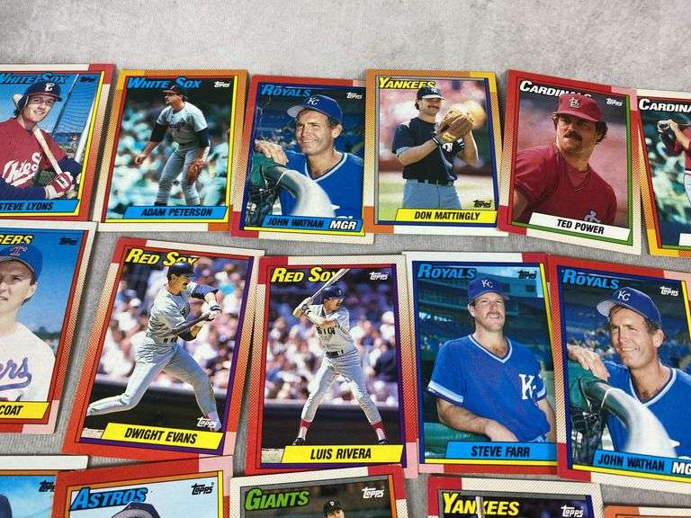 1990 Topps Baseball Cards