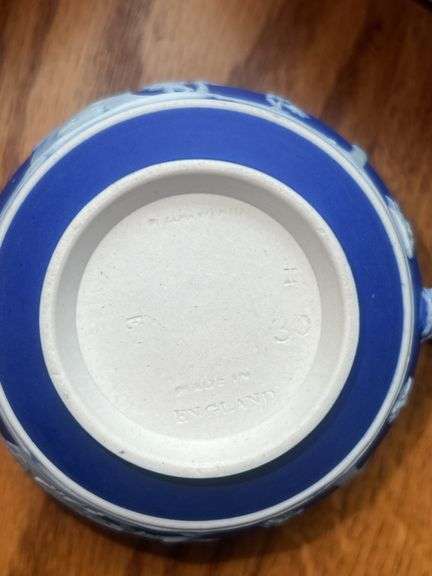 Wedgewood Jasperware 3pc Tea Set, Made in England