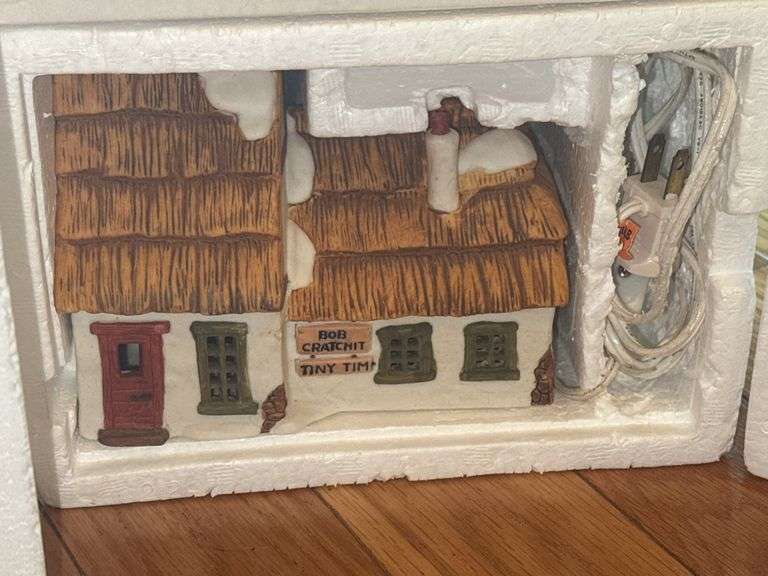 Village Heritage Collection “Coble’s Police Station”, “A Christmas Carol” and “J. Lytes Coal Merchan