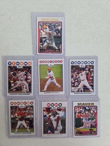 Baseball cards- includes Ken Griffey Jr. & Albert Pujols