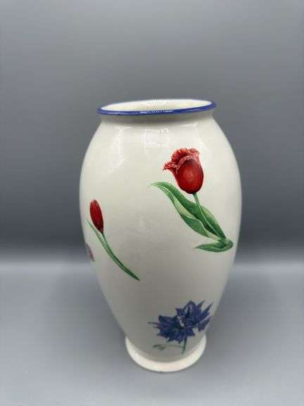VARIETY OF PITCHERS, VASES, AND SUGAR BOWL