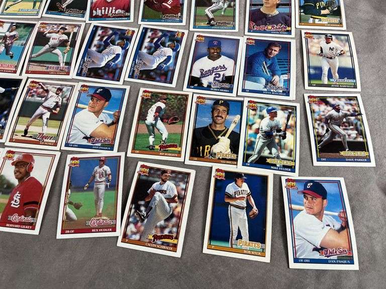 1991 Topps 40 Years of Baseball, Baseball Cards