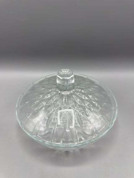 GLASSWARE CANDY JARS