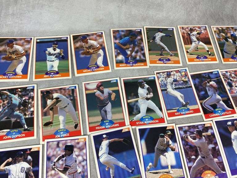 1989 SCORE Assorted Baseball Card