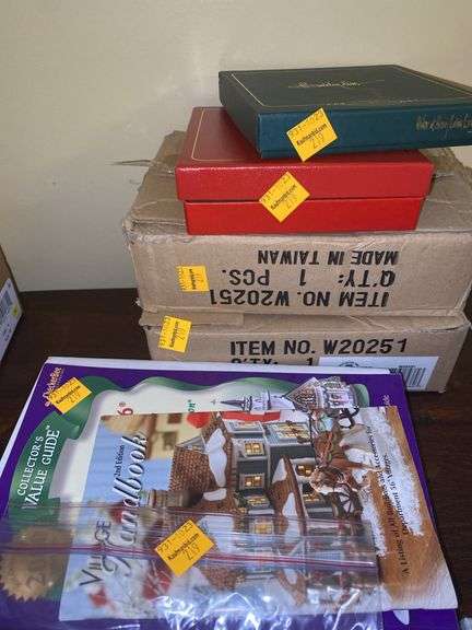 Christmas Ornaments, Ornament Hangers and Department Village Books