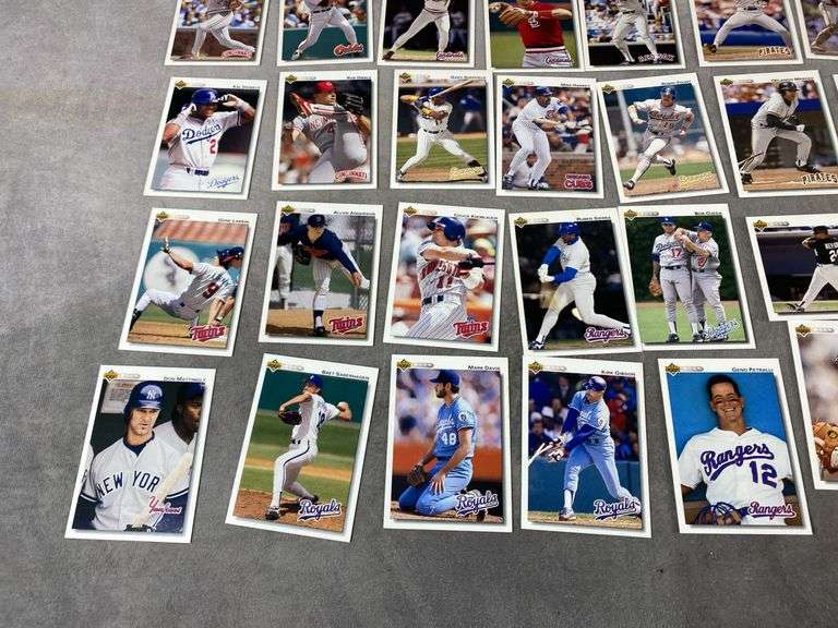 1992 Upper Deck Assorted Baseball Cards