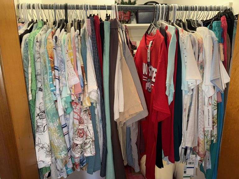 ROD OF CLOTHING BOTH NEW WITH TAGS AND LIKE NEW BARELY WORN