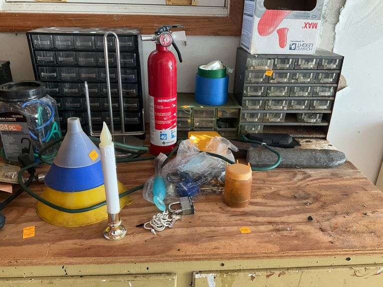 Contents of Workbench and Shelf