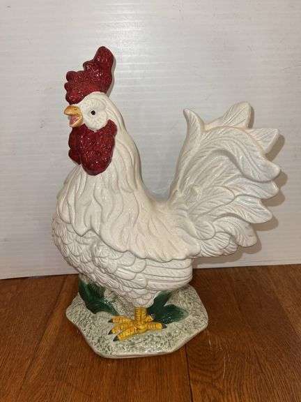 Ceramic Rooster Cookie Jar