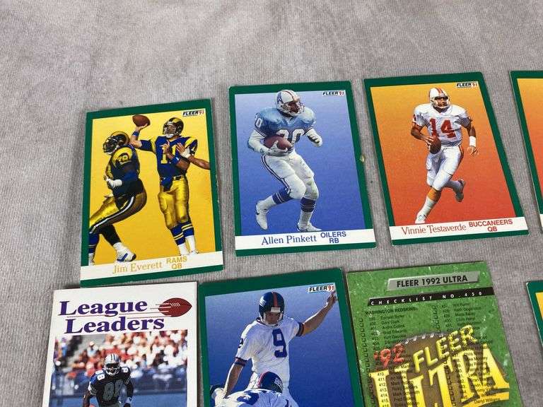 1991/1992 Fleer Football Cards